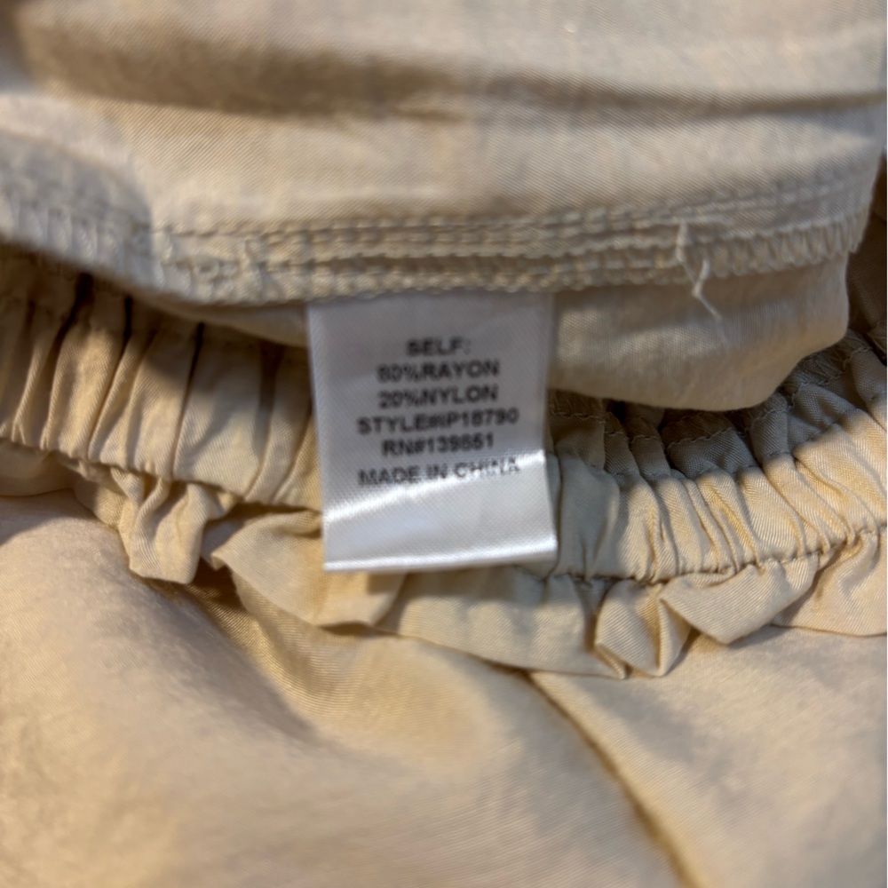 Odd Relaxed Bloomer Pants Ecru Size S NWT in Package - Picture 6 of 7